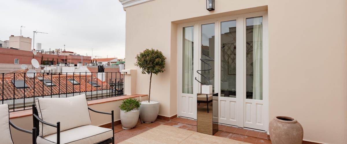 Bonito ático en Recoletos