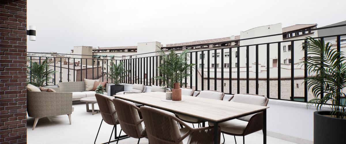 ático en Gaztambide