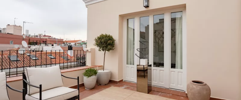 Bonito ático en Recoletos